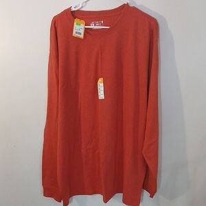 Carhartt Orange Loose Fit Long Sleeve Shirt